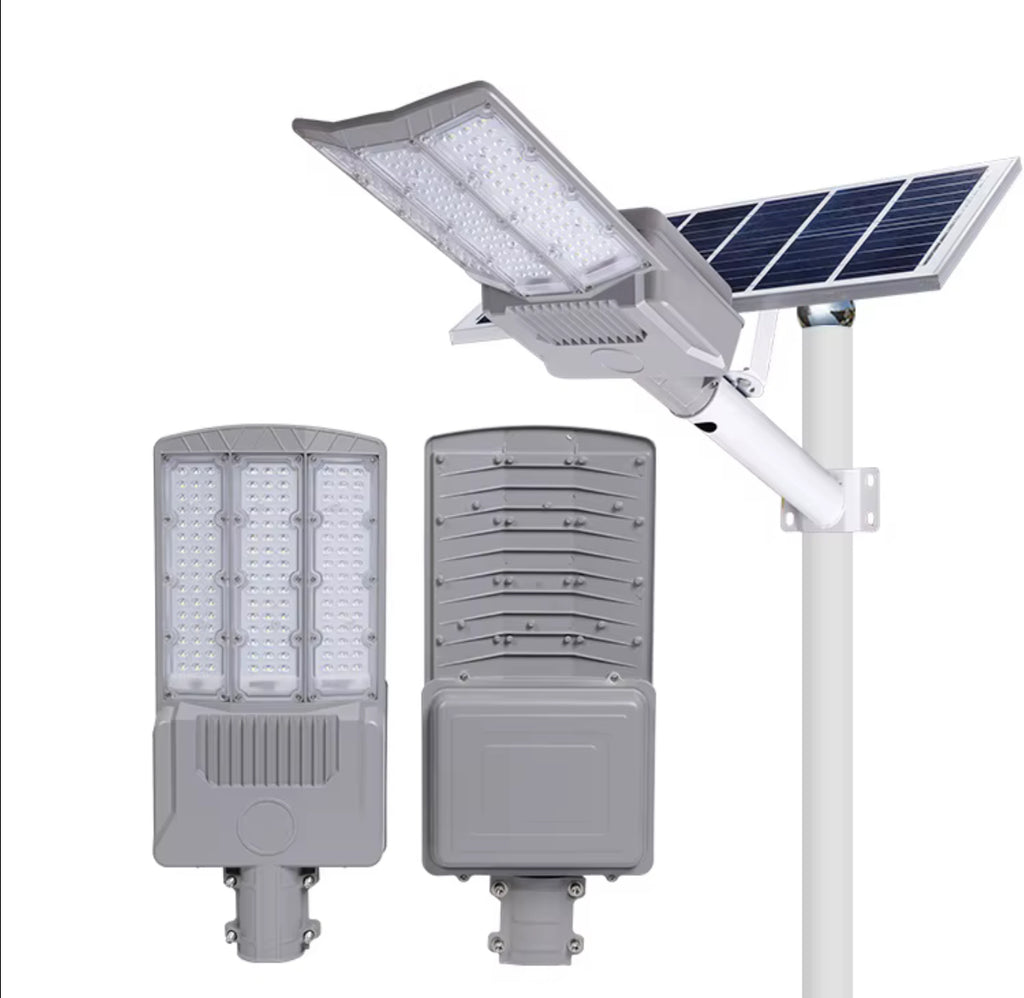 Lámpara Solar LED 600W – 78,000 lúmenes | Control de Luz, Tiempo y Remoto